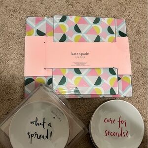 New Kate Spade cutting boards and plate set